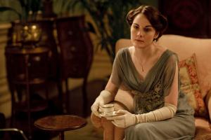 Michelle Dockery as Lady Mary in Downton Abbey.