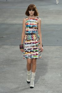 Artistic flair at Chanel’s spring show.